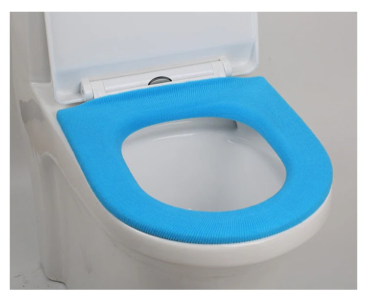 HULIANFU Set Warm Soft Washable Toilet Seat Cover Mat Set for Home Decor Closestool Mat Seat Case Toilet Lid Cover Accessories - Deanwangkt