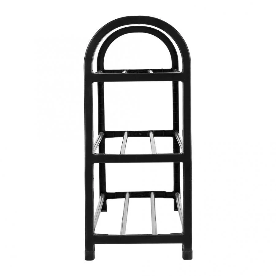 HULIANFU Shoe Rack Aluminum Metal Standing Shoe Rack DIY Shoes Storage Shelf Home Organizer Accessories Shoe Rack - Deanwangkt
