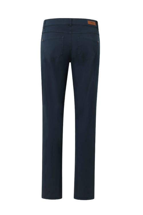 Baumwoll-Elasthan-Hose mit Straight-Fit – Seitenansicht