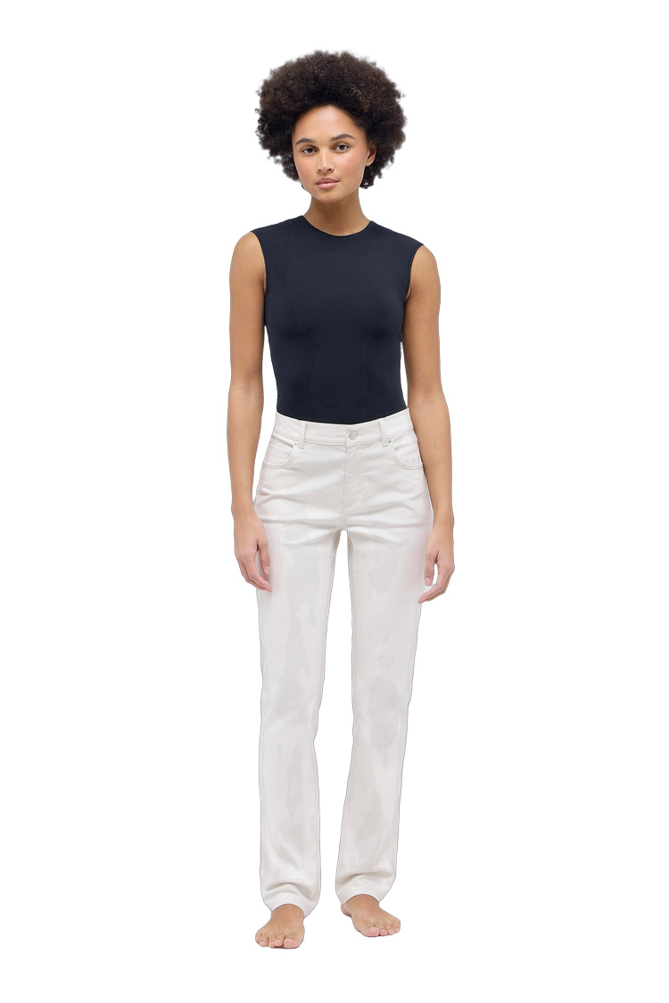 Hose mit 97% Baumwolle und 3% Elasthan – Rückansicht