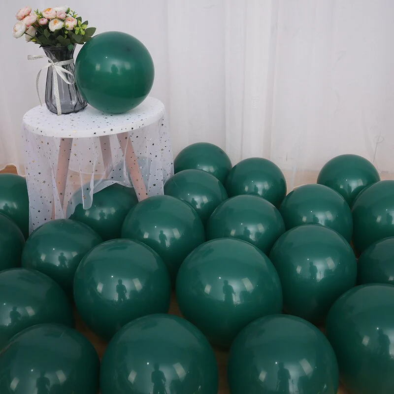 HULIANFU Latex Balloons 10 inch Large Helium Party Balloons for Wedding Birthday Party Supplies Ceremony Decorations 30/50/100 pcs - Deanwangkt