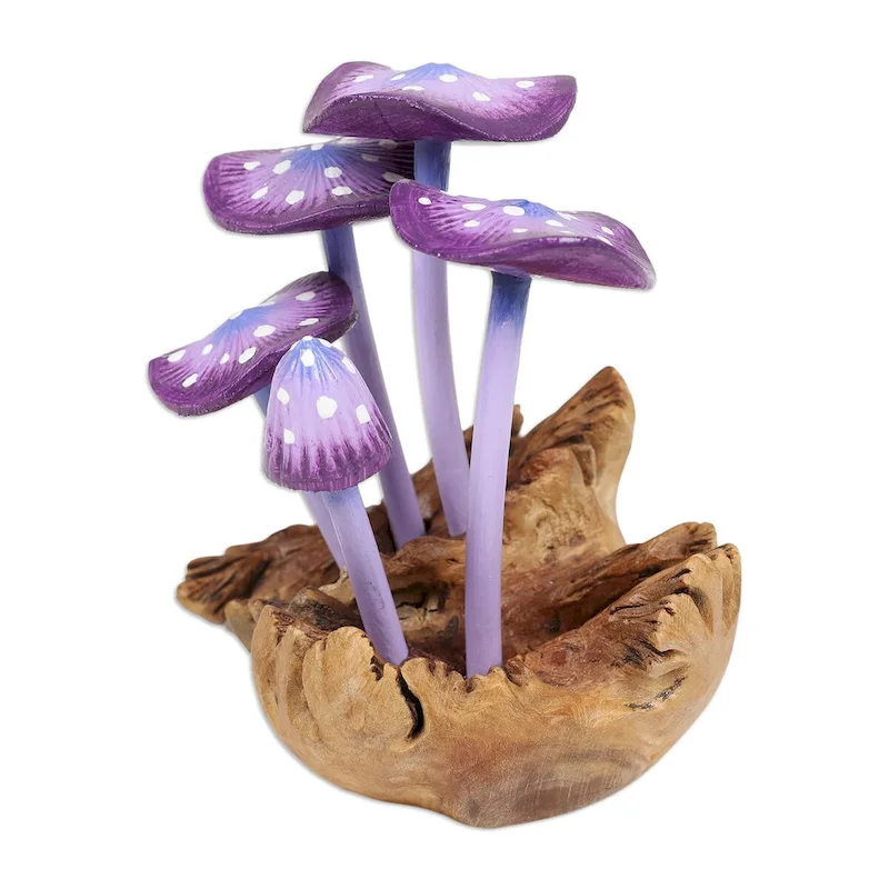 Novica Handmade Wild Magic Wood Sculpture