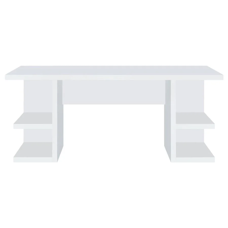 Alec Modern White Office Desk