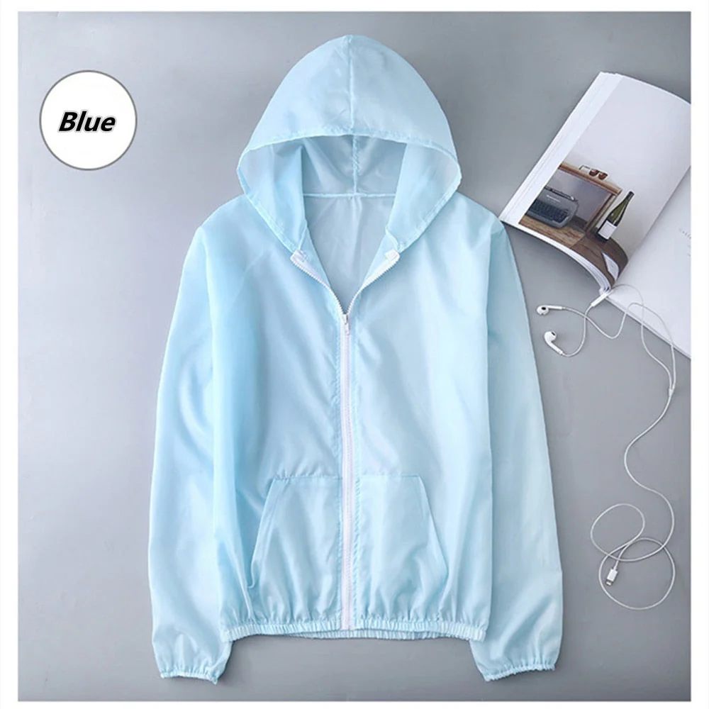 Hulianfu NEW Camping Hiking Jacket Men Women Streetwear Sun Protection Clothing Fishing Clothes Quick Dry Skin Windbreaker Coats - Deanwangkt