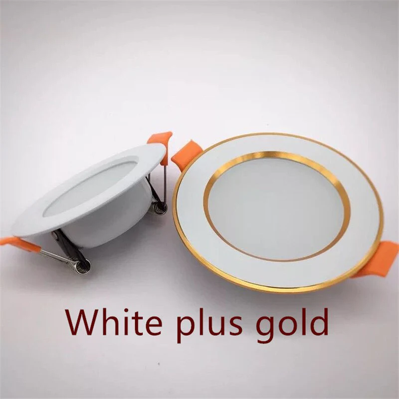 HULIANFU LED Downlight 5W 7W 9W 12W 15W 18W Recessed Round LED Ceiling Lamp AC 220V 230V 240V Indoor Lighting Warm White Cold White - Deanwangkt