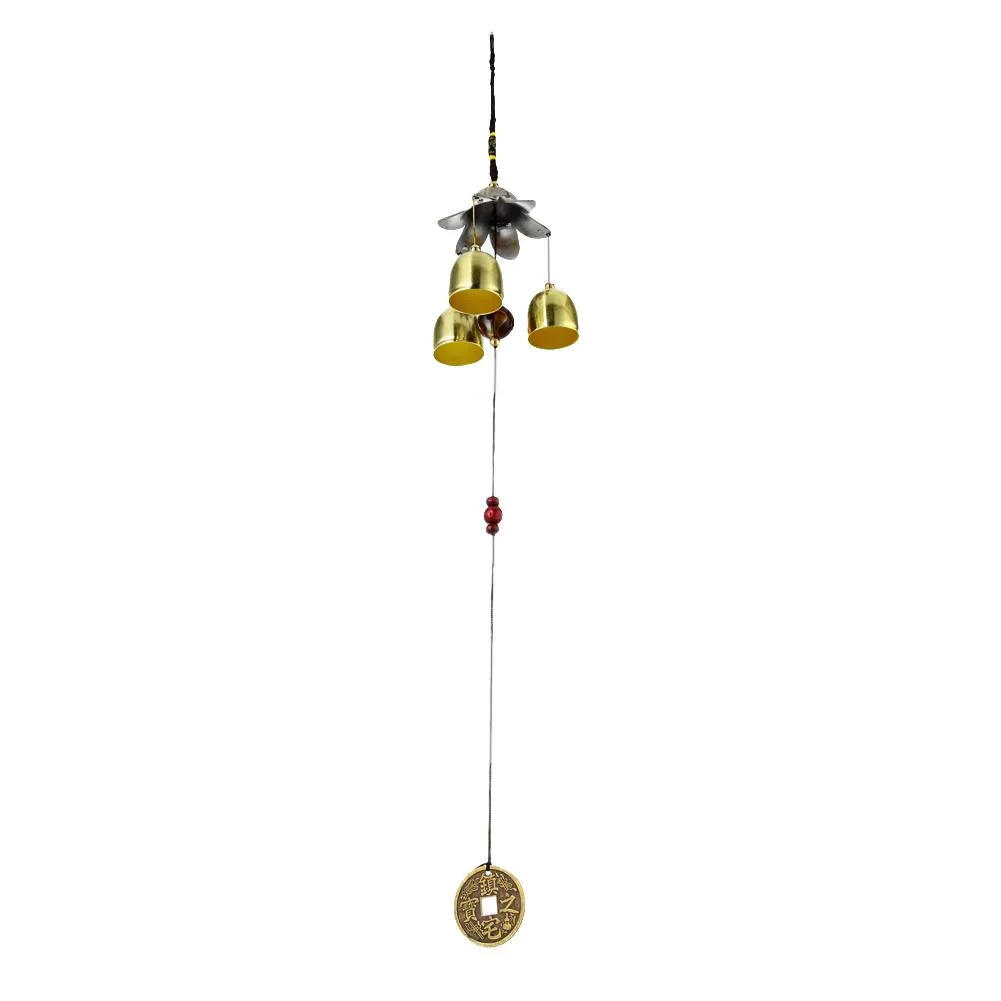 HULIANFU Outdoor Living Wind Chimes Yard Garden Tubes Bells Copper Antique Windchime Wall Hanging Home Decor Decoration wind chimes - Deanwangkt