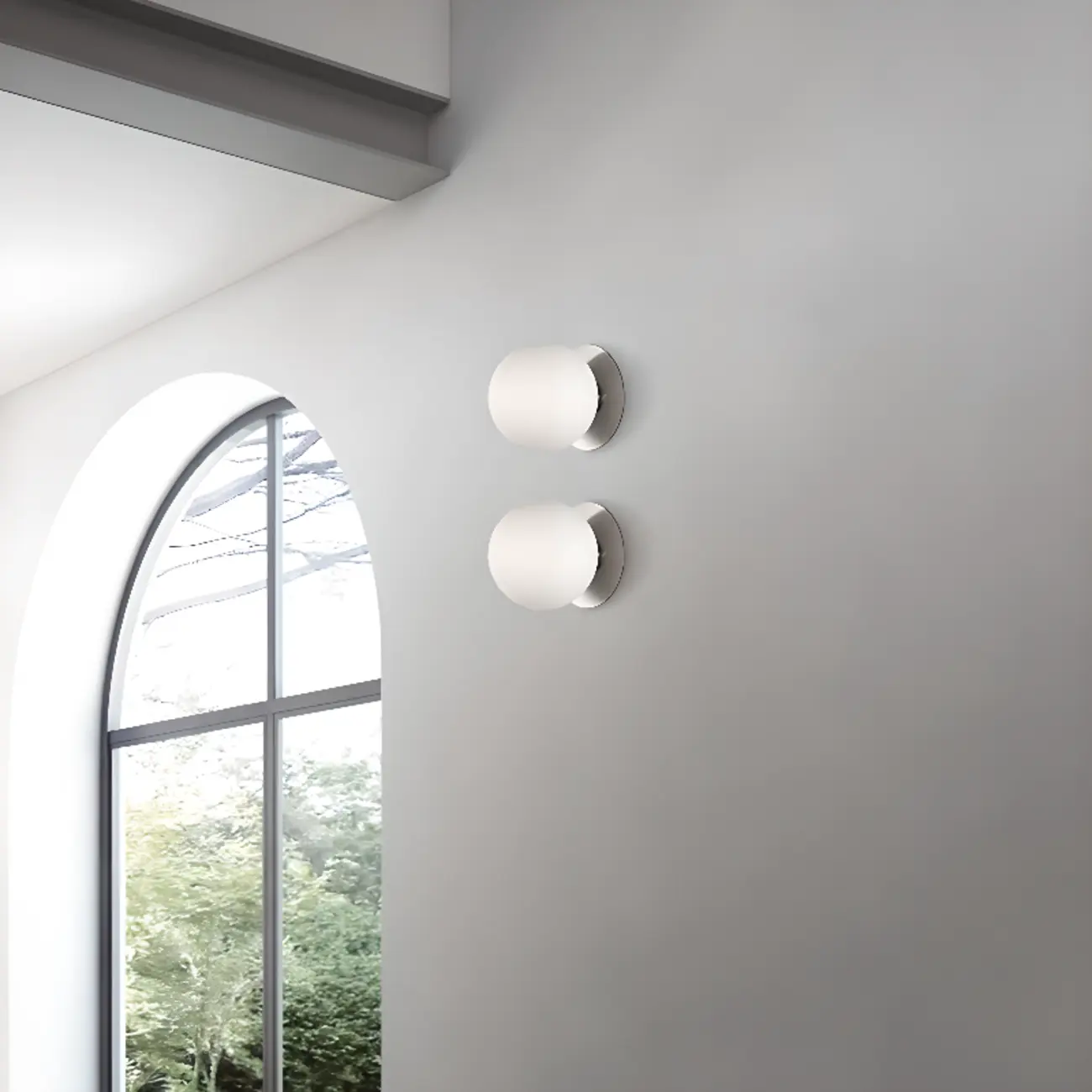 Modern Wall Mounted Vanity Lights with Unique Ball Design
