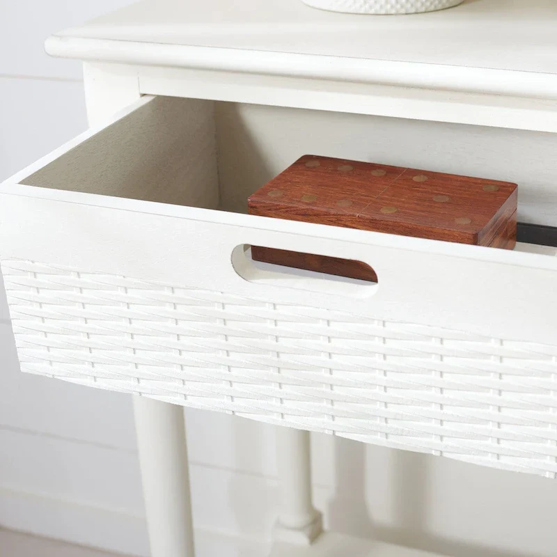 Lucetta 2-Drawer Console Table - 35.5 W x 13 L x 29.5 H - 36Wx13Dx30H