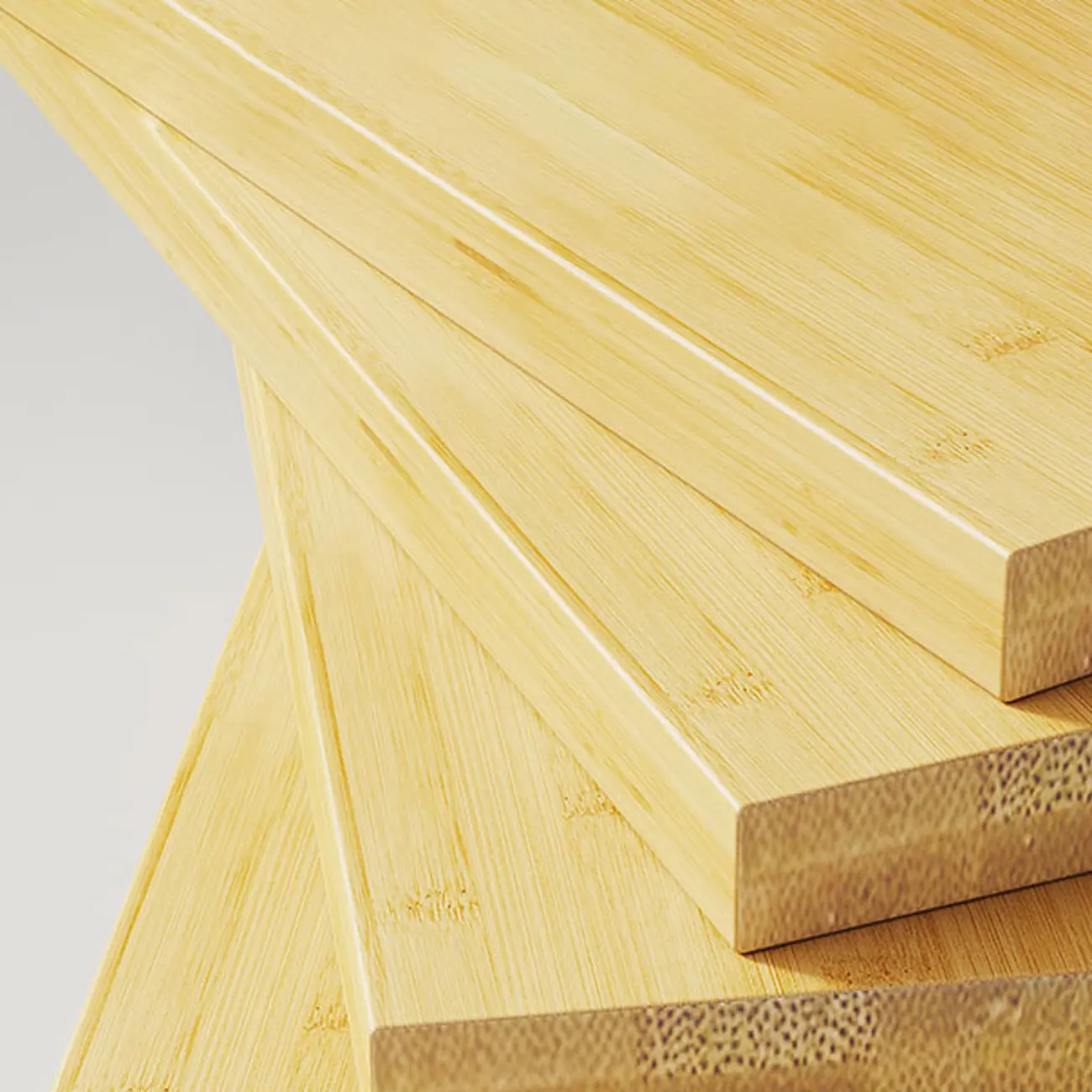 Scandinavian Bedside Table Natural Solid Wood Nightstand