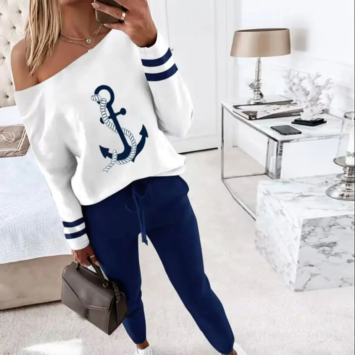 Comfy Long Sleeve Two Piece Set