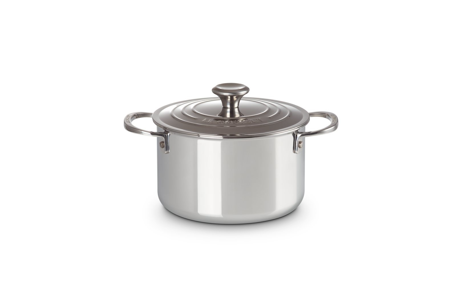 Signature Stainless Steel Deep Casserole with Lid