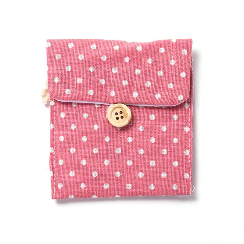 HULIANFU Waterproof Tampon Storage Bag Cute Sanitary Pad Pouches Portable Makeup Lipstick Key Earphone Data Cables Organizer Home Storage - Deanwangkt