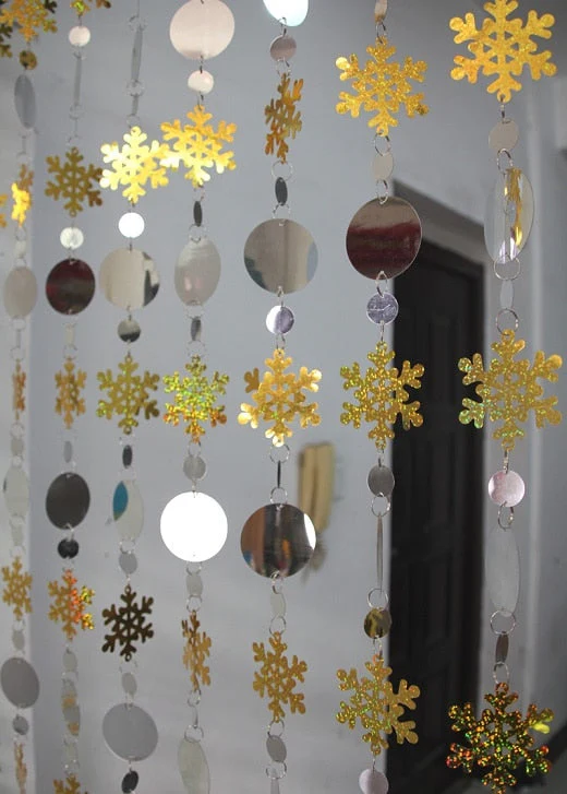 HULIANFU PVC sequins Curtains  Household items partitions Plastic curtain Home supplies Festive wedding decoration - Deanwangkt
