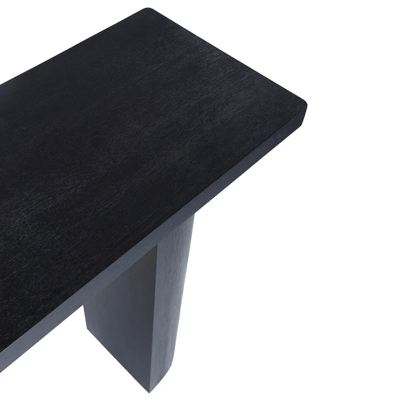 Half Moon Mango Wood Console Table by East at Main