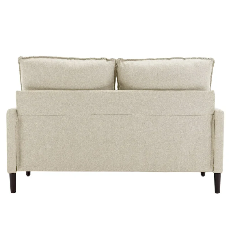 Living Room Loveseat Linen Sofa
