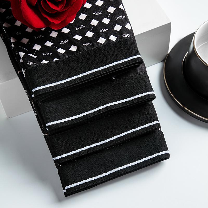 [6Pcs/Pack]Fashionable Underwear print, Stretchy Boxer Briefs, Moisture Transferring,Soft and Comfortable,Quick Drying and Breathable ,Four Seasons Male shorts