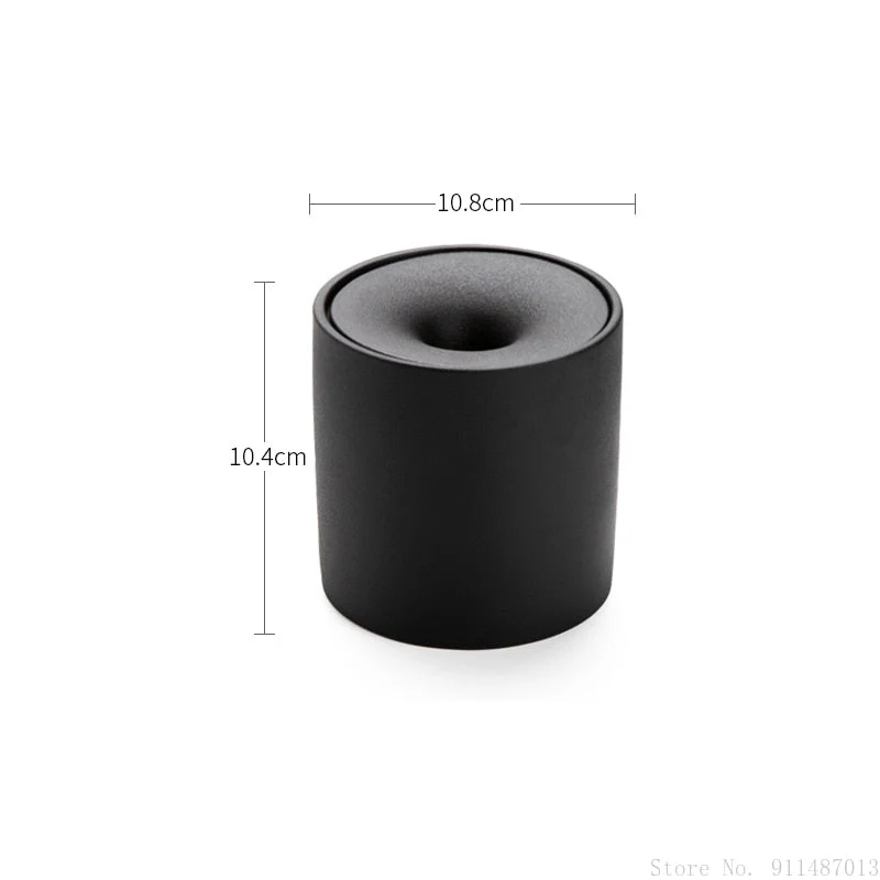 HULIANFU Stoneware ashtray with lid living room coffee table decoration Anti-ash portable ashtray Home Hotel Office Supplies/Gifts - Deanwangkt