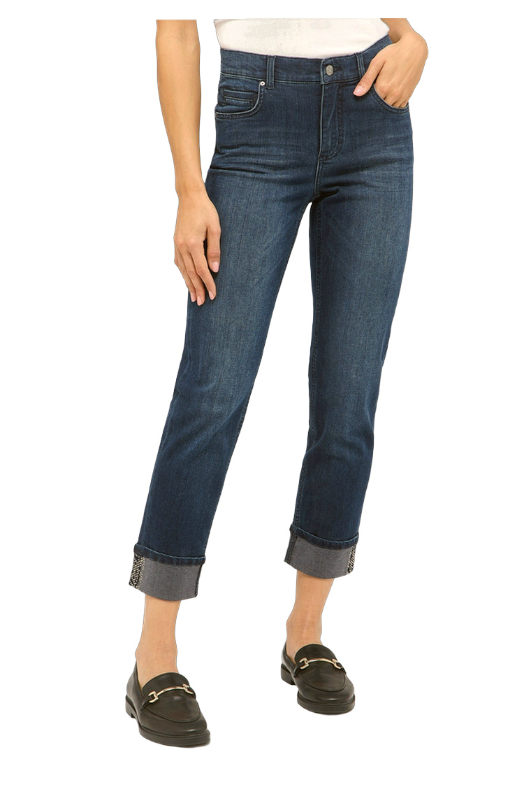 Bequeme Hose aus 92% Baumwolle – Rückansicht