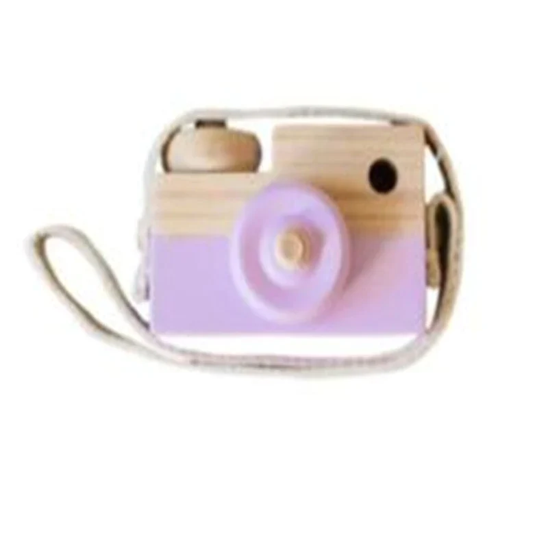 HULIANFU Nordic European Style Camera Toys Baby Kids Room Decor Furnishing Articles Child Christmas Birthday Wood Gifts - Deanwangkt