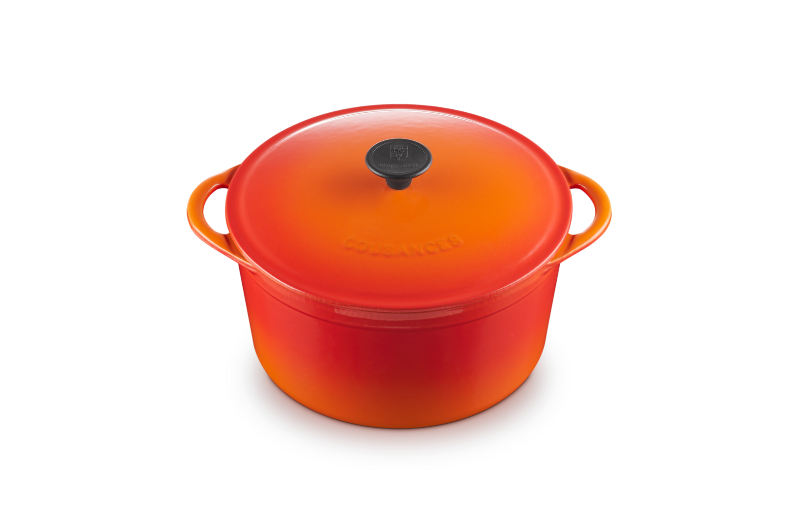 Cast Iron Cousances Round Casserole