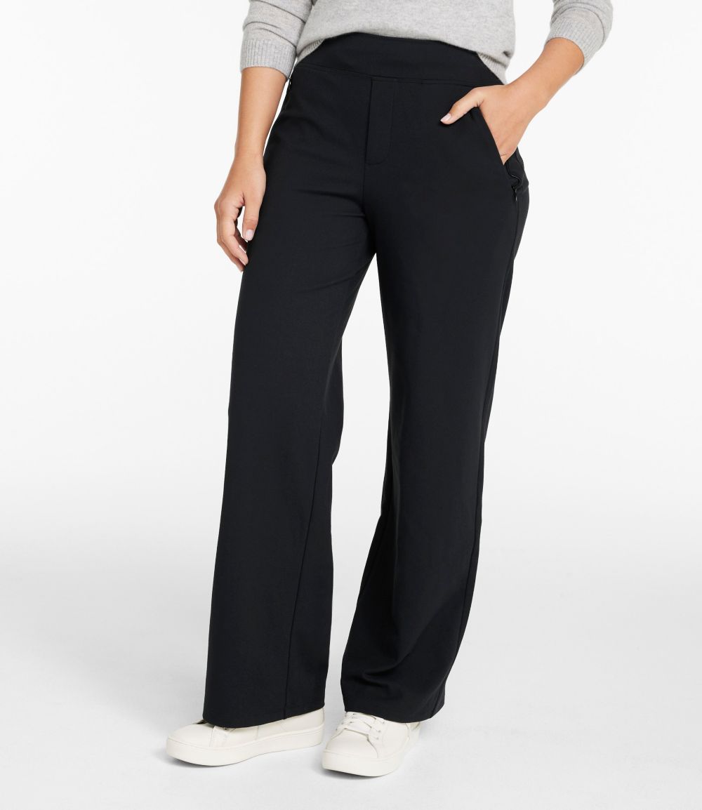 Women's Go-Anywhere Pants, High-Rise Wide-Leg