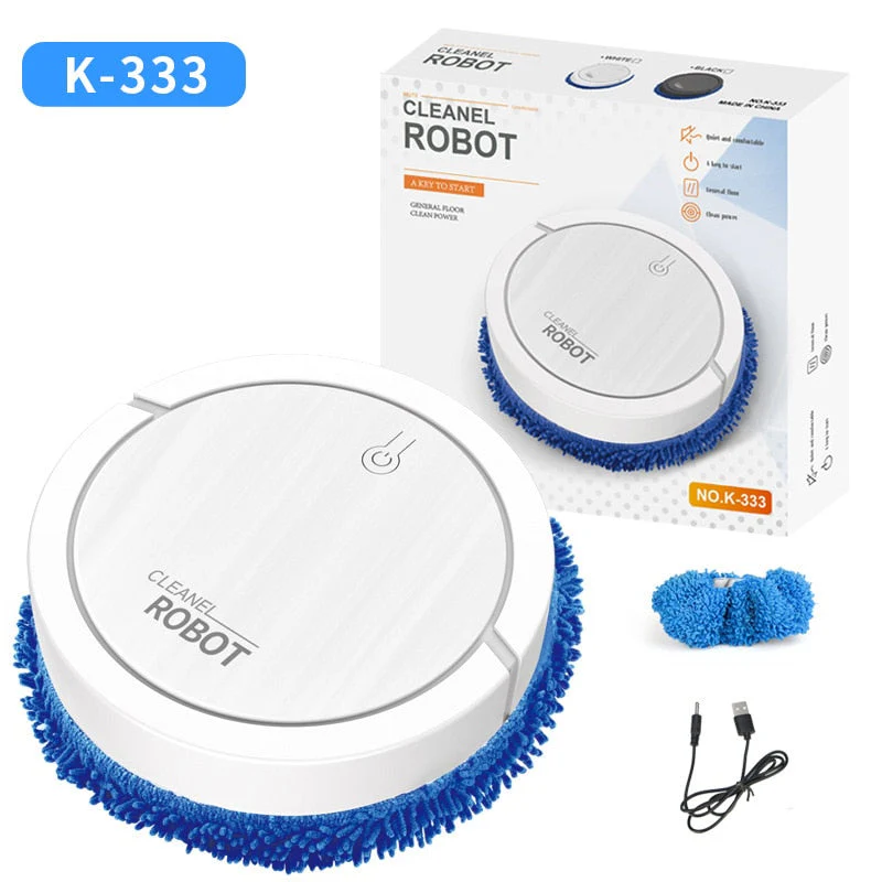 HULIANFU Intelligent Automatic Electric Mopping Robot Household Wet and Dry Mopping USB Charging Home Cleaner Robot - Deanwangkt