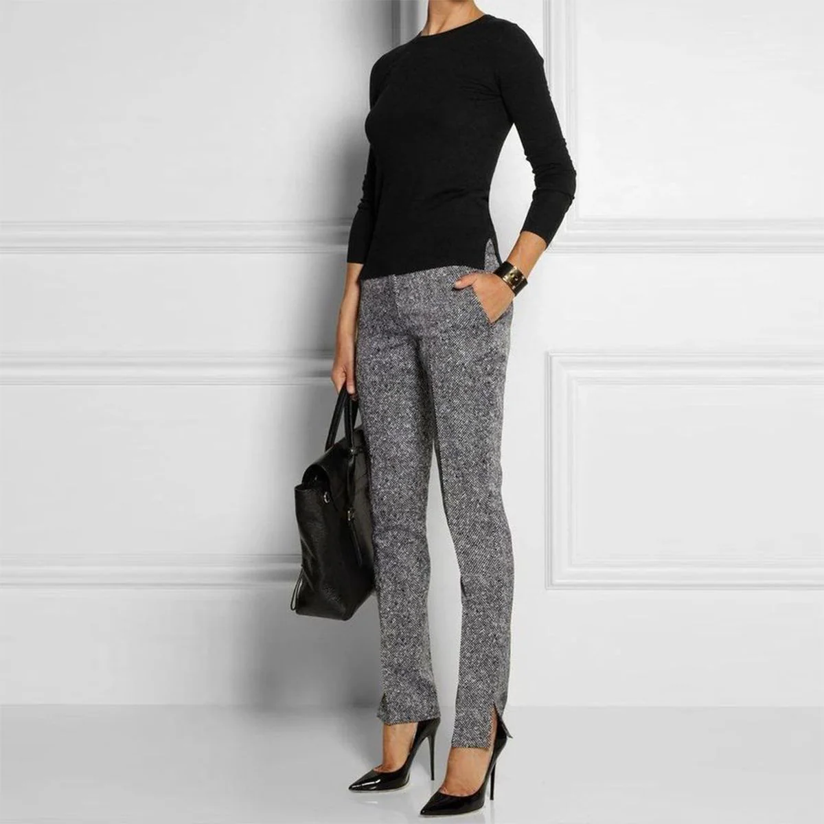 Comfy Round Neck Two Piece Set