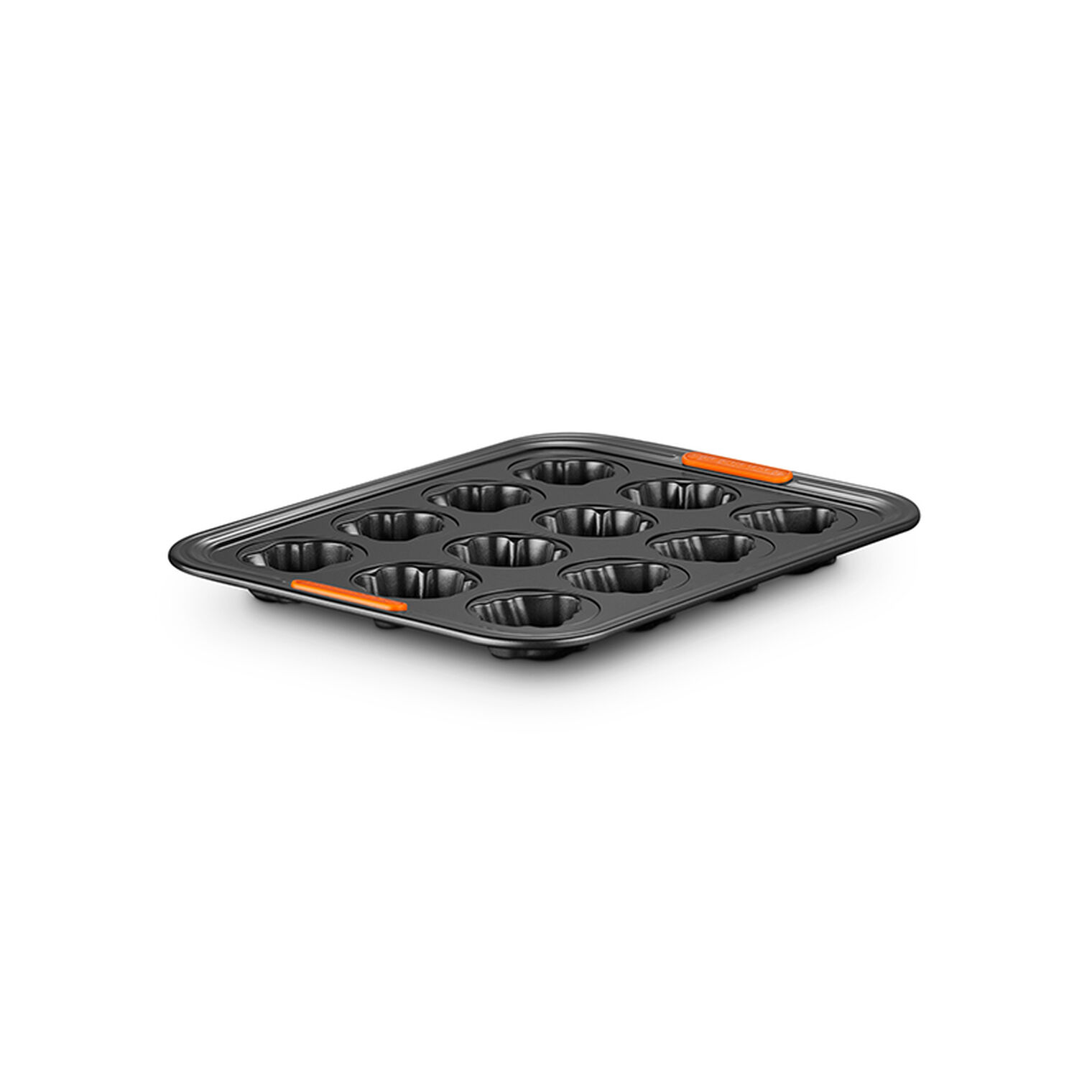 Non-stick Metal Bakeware 12-Cup Holiday Cakelet Pan