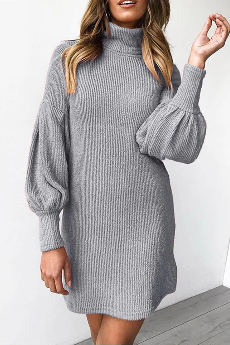hulianfu hulianfu O Neck Autumn Sexy Dress(3 Colors) - Deanwangkt