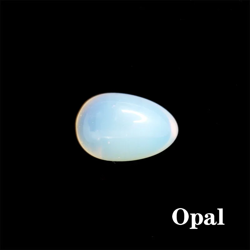 HULIANFU Natural Crystal Stone Egg Polished Agate Quartz Obsidian Minerale Jewelry Transfer Home Decoration Healing Craft DIY Gift Toy - Deanwangkt
