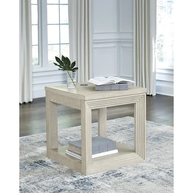 Signature Design by Ashley Marxhart Brown End Table - 24 W x 24 D x 24 H