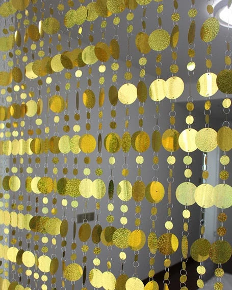 HULIANFU PVC sequins Curtains  Household items partitions Plastic curtain Home supplies Festive wedding decoration - Deanwangkt