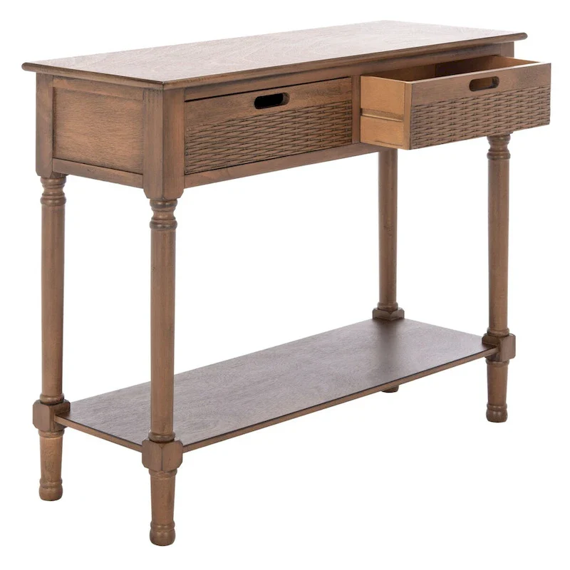 Lucetta 2-Drawer Console Table - 35.5 W x 13 L x 29.5 H - 36Wx13Dx30H