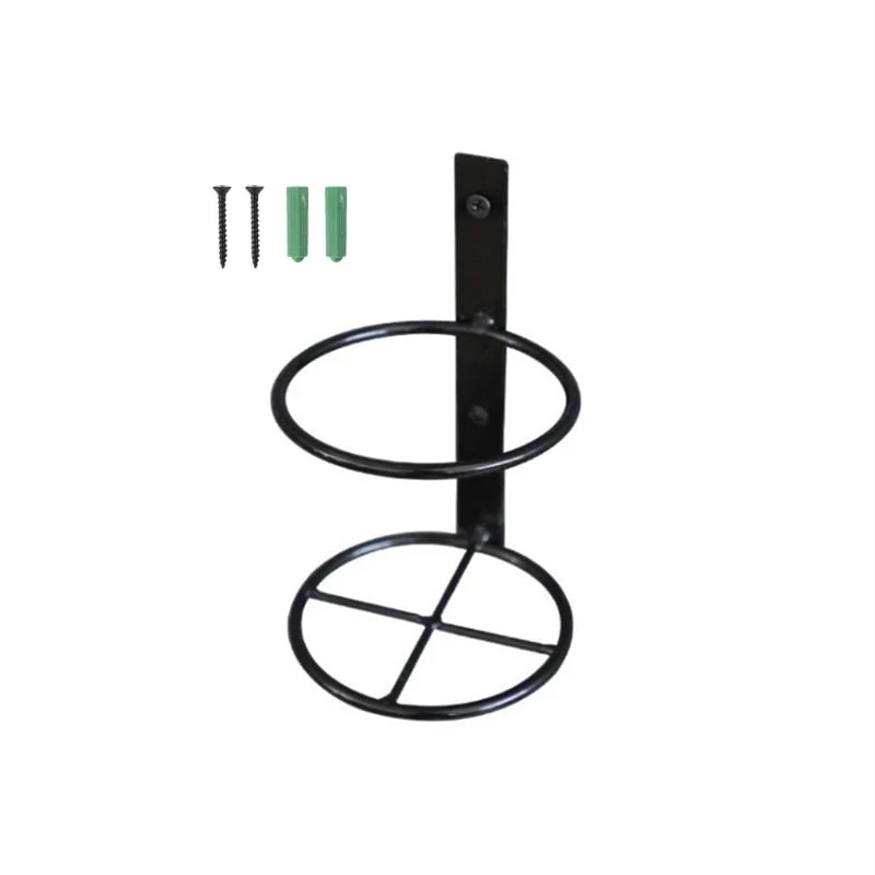 HULIANFU Wine Bottle Rack Wall Mount Wine Display Shelf Bracket Single Champagne Storage Organizer for Kitchen Bar - Deanwangkt