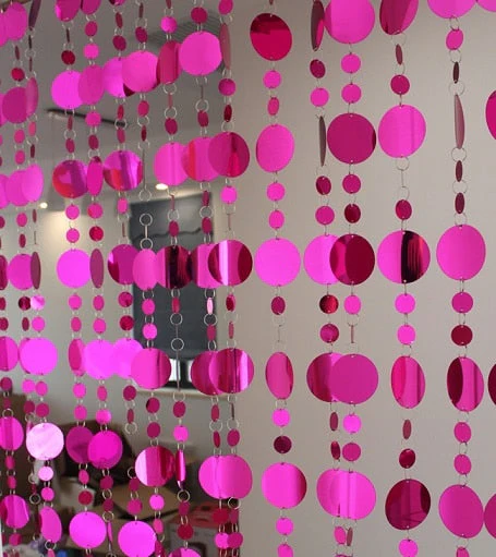 HULIANFU PVC sequins Curtains  Household items partitions Plastic curtain Home supplies Festive wedding decoration - Deanwangkt