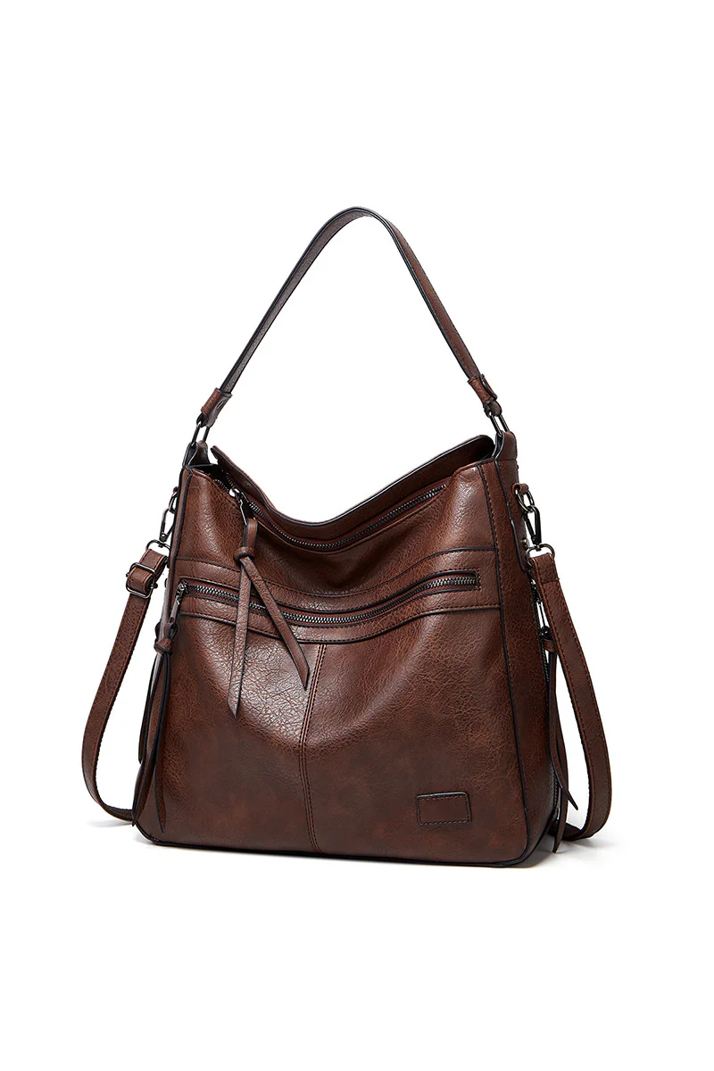 hulianfu Casual Solid Patchwork Bags - Deanwangkt