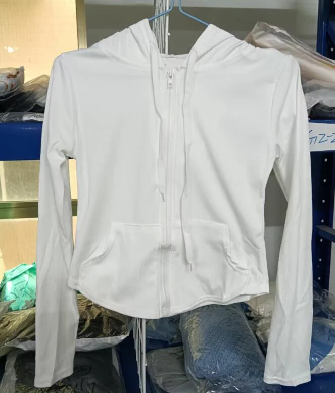 Hulianfu Sun-proof Jackets Women Cropped Slim Hooded Thin Summer Sporty Tender Sexy Basic Fashion All-match Casual New Arrival Ins Mujer - Deanwangkt
