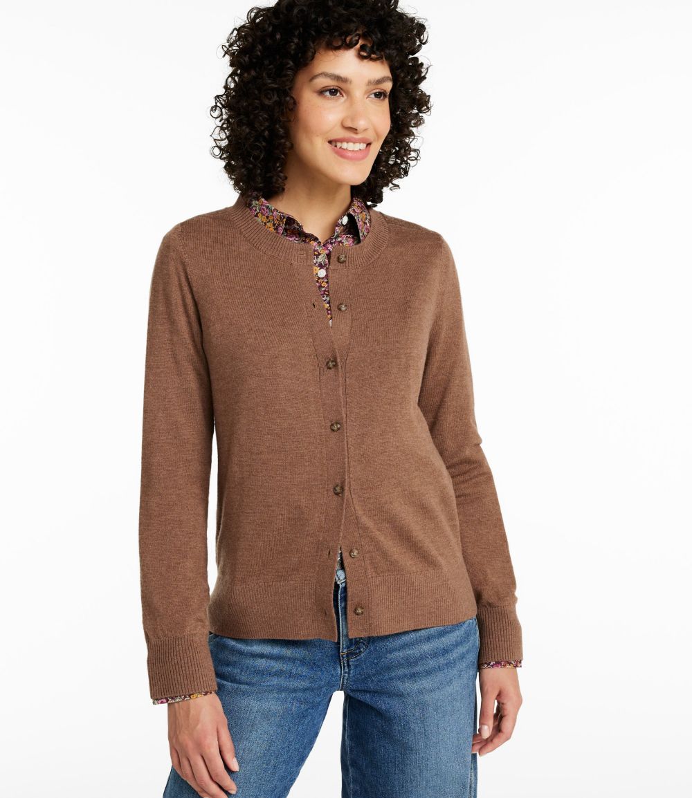 Women's Essential Merino Wool Sweater, Cardigan