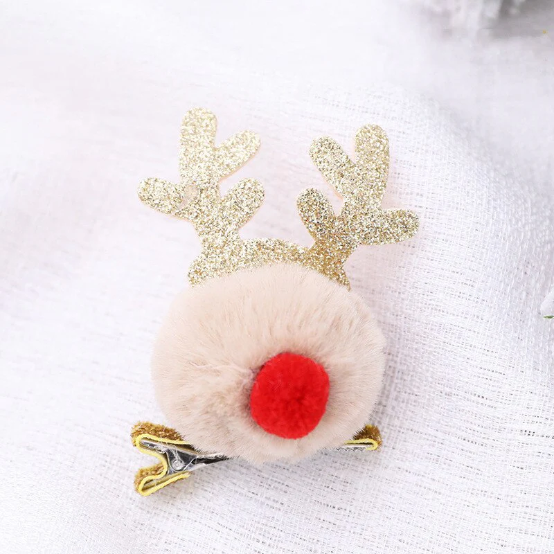 HULIANFU 2026  Christmas Headband Adornment Cute Antler Festival Style Headband Reindeer Ornaments Party Horns Cosplay Accessories - Deanwangkt
