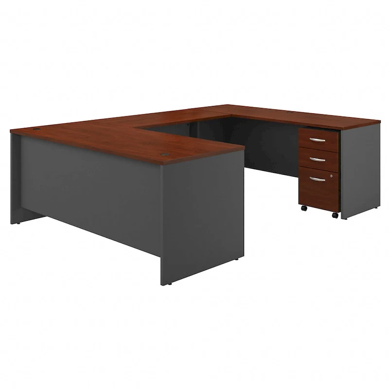 Series C 72W U Shaped Desk with Drawers by Bush Business Furniture