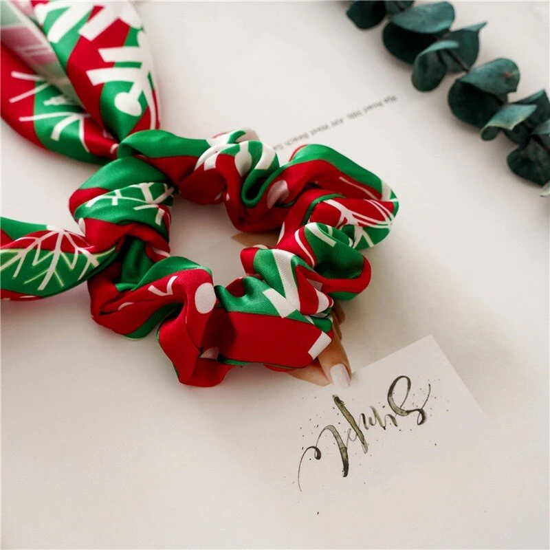 HULIANFU 2026  Christmas Silk Headband Merry Christmas Decorations for Home Xmas Gift Natale Navidad  Cristmas Ornaments New Year 2026  Noel - Deanwangkt