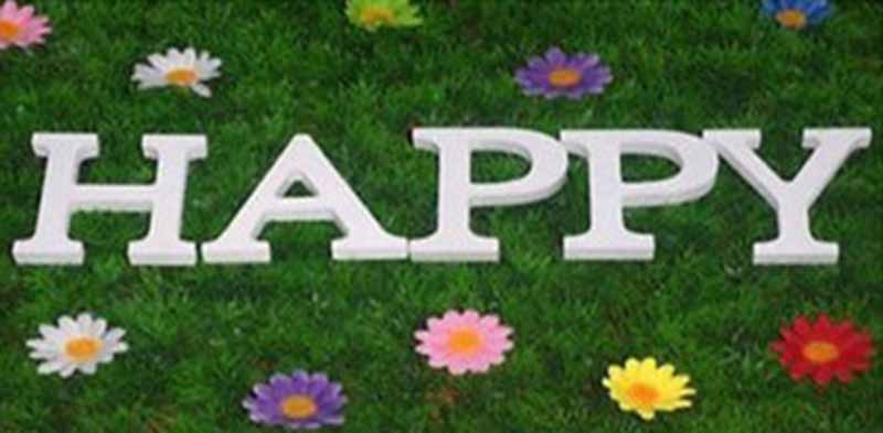 HULIANFU White Wood Letter Alphabet DIY Personalised Name Design Art Crafts Free Standing Xmas Birthday Wedding Party Home Decoration - Deanwangkt