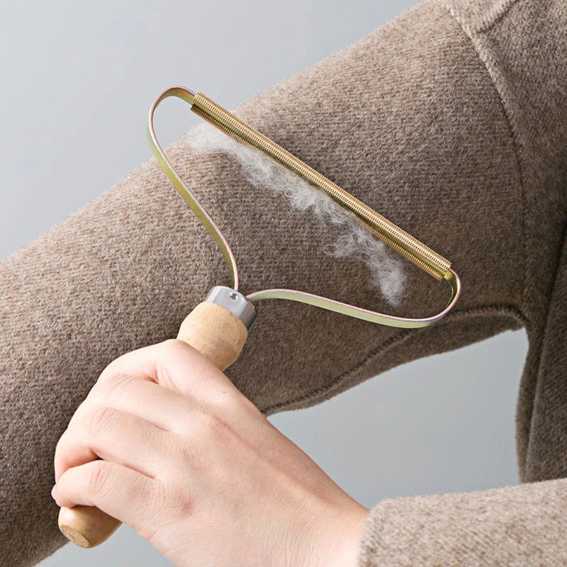 HULIANFU Portable Lint Remover Pet Hair Remover Brush Manual Lint Roller Sofa Clothes Cleaning Lint Brush Fuzz Fabric Shaver Brush Tool - Deanwangkt