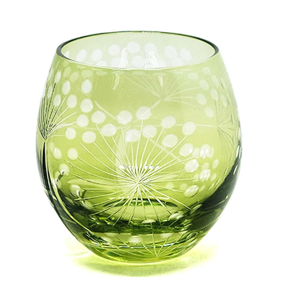 HULIANFU Japanese Edo Kiriko Handmade Wine Glassware Satsuma Kiriko Whisky Glass Sake Cup 8oz Water Cup In Gift Box - Deanwangkt