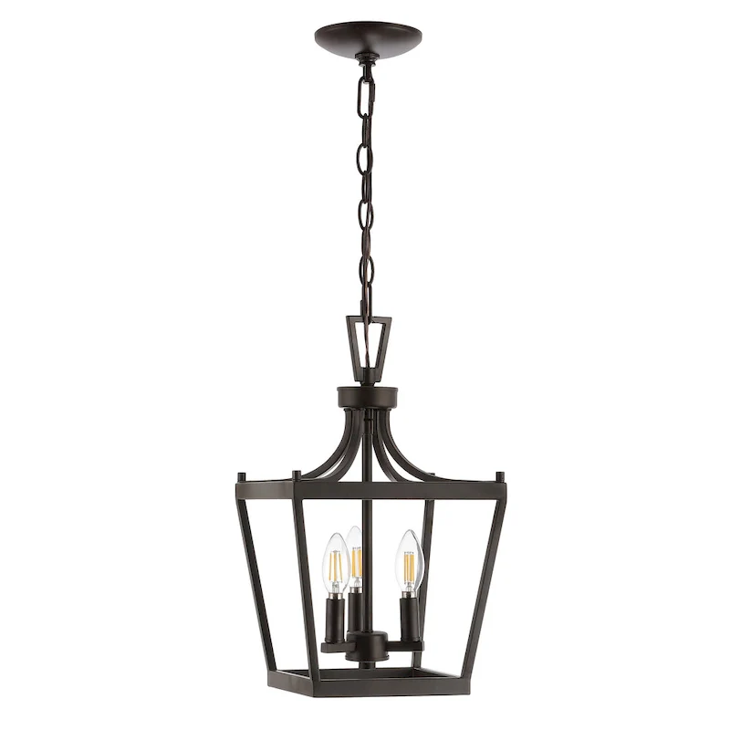 SAFAVIEH Lighting Soka 3-light Pendant - 10 x10 x21-93  - 10Wx10Dx93H