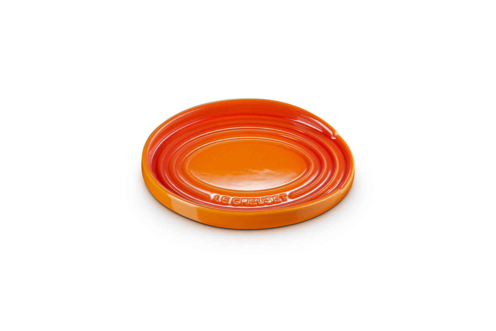 Stoneware Oval Spoon Rest