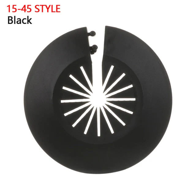 HULIANFU Light Pipe Decorative Cover Decorative Angle Valve Plumb-Pak Pipe For Wall Ducts Home Hollow Occlusion Decoration Radiator Pipe - Deanwangkt
