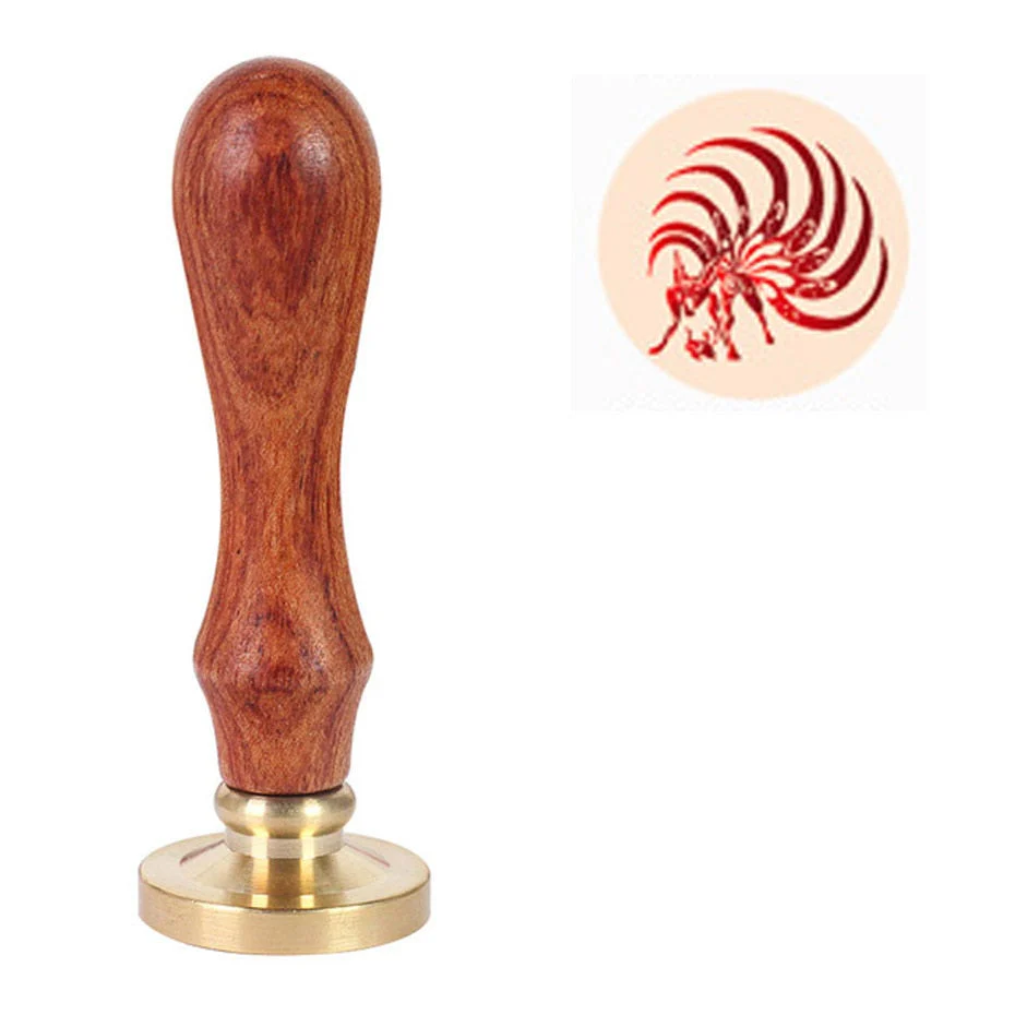 HULIANFU Vintage Stamp Wax Seal Beads Sticks Warmer Wax Sticks Melting Glue Furnace/Spoon Tool Stove Pot For Wax Seal Stamp Candle - Deanwangkt