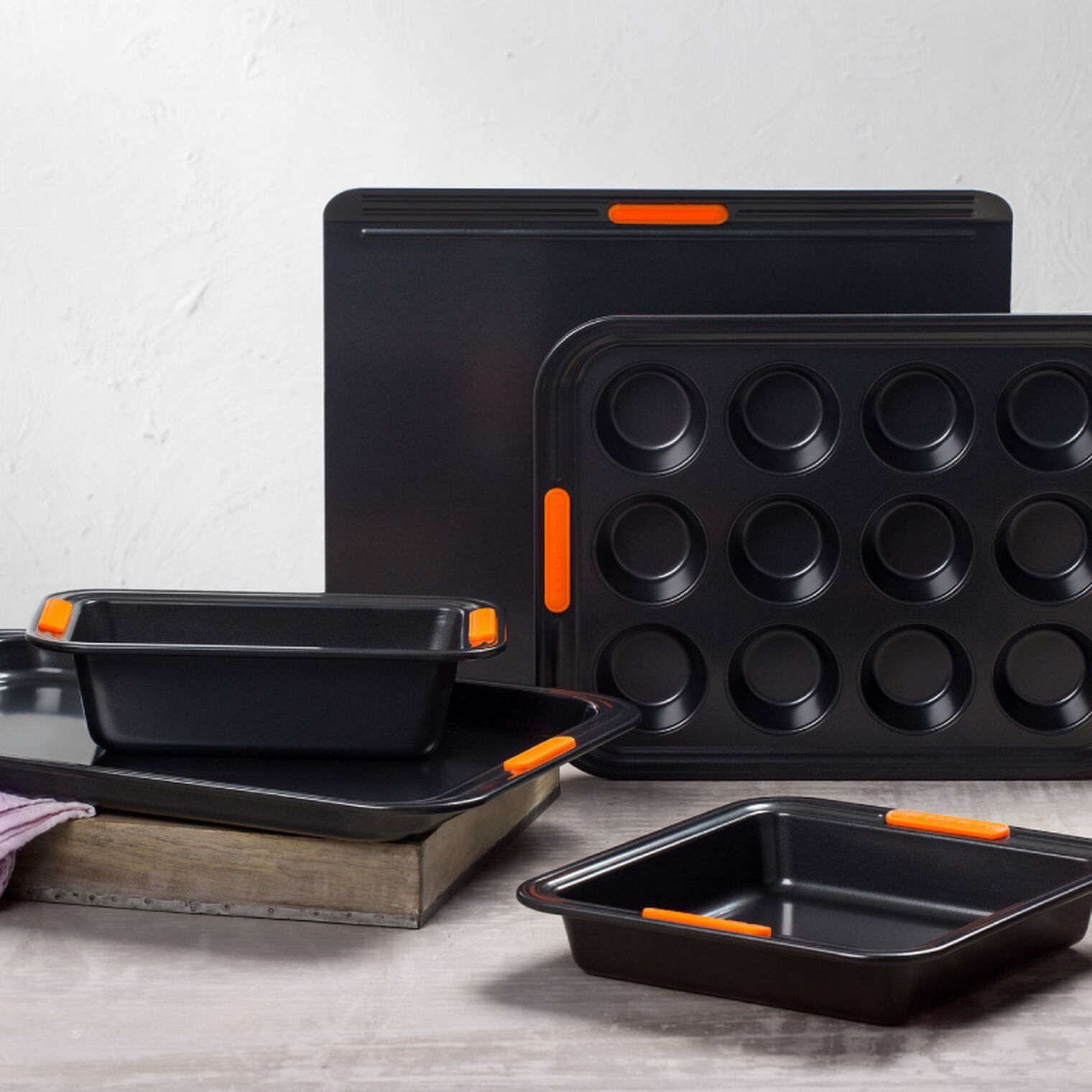 Non-stick Metal Bakeware 5-Piece Set