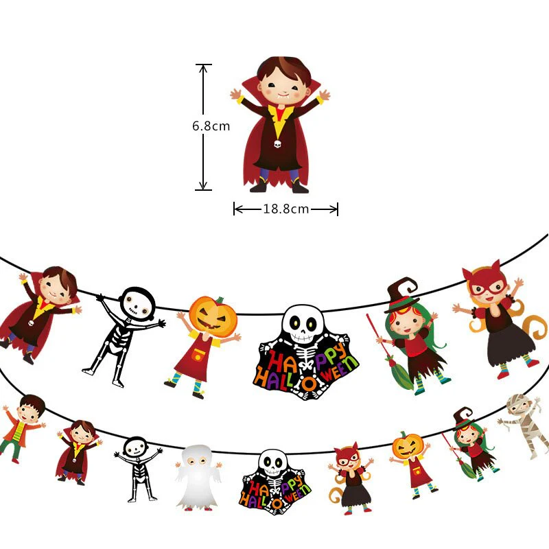 HULIANFU Large 86x165cm Skeleton Man Balloons Halloween Decorations Globos Scary Halloween Skull Ballons Halloween Party Home Decorations - Deanwangkt